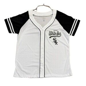 MLB Genuine Merchandise Chicago White Sox Lightweight Jersey Campus Life Women L